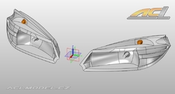 1:18 Světla Fabia S2000