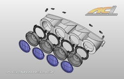 1:18 Světelná rampa BMW M3 e30