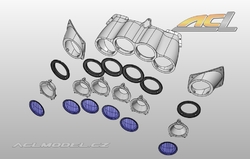 1:18 Světelná rampa Fabia WRC