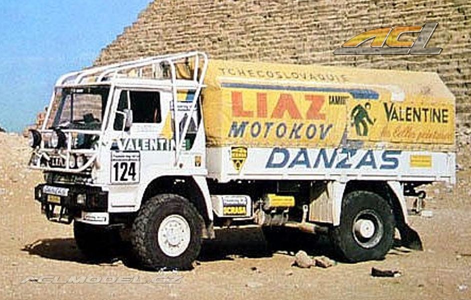 LIAZ 100.55 D - Pharaons Rallye 1985 - No. 124